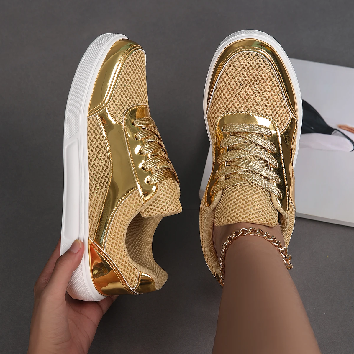 Outdoor Sport With Sticks - Nouvelles baskets décontractées pour femmes, tendance