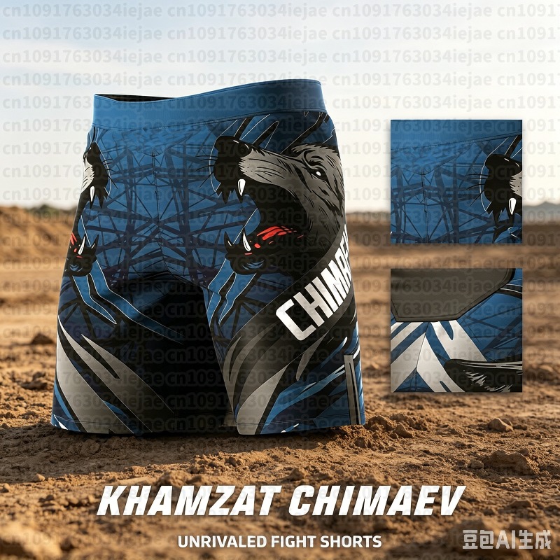 Outdoor Sport Hat - Shorts d'été Khamzat Chimaev pour hommes,
