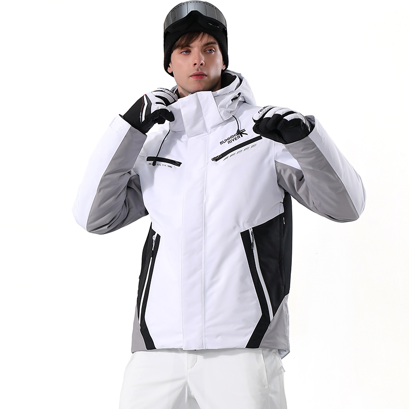 Outdoor Sport Clothing Brands - RUN05.RIVER-Veste de snowboard pour homme, 4