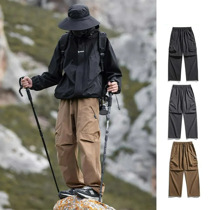 Outdoor Sport Waterproof Pants - Pantalon de randonnée pour hommes, coupe-vent,