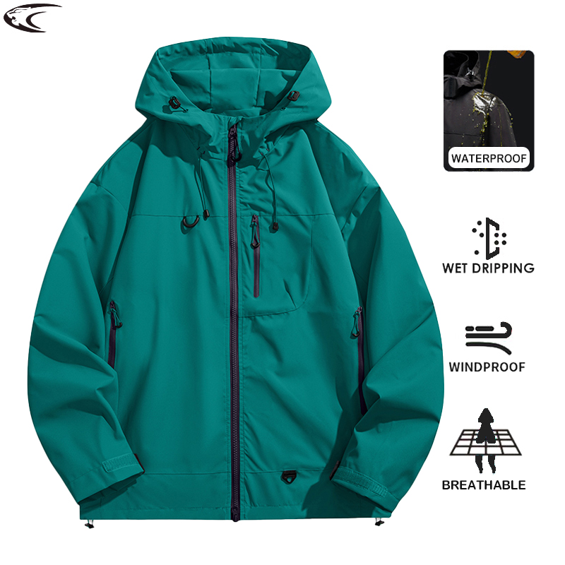 Outdoor Sport Jacket Women'S - LNGXO Veste coupe-vent imperméable unisexe pour