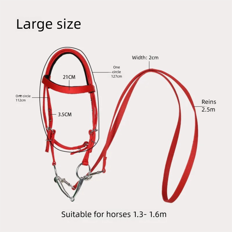 Ensemble de licol et longe pou - Headcollar Rope Set avis et prix