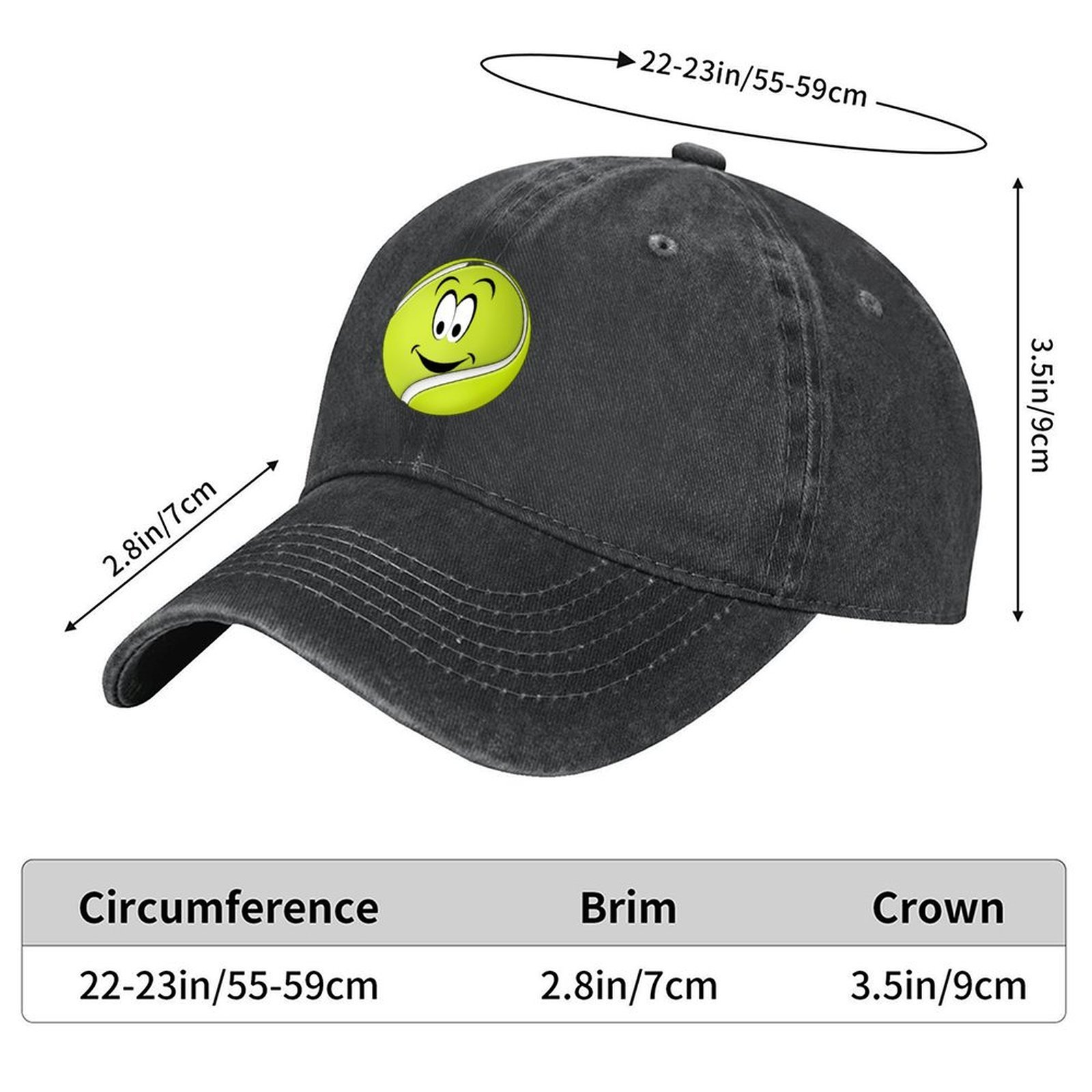 Casquette de tennis, balle de  - Outdoor Sport Outlet avis et prix