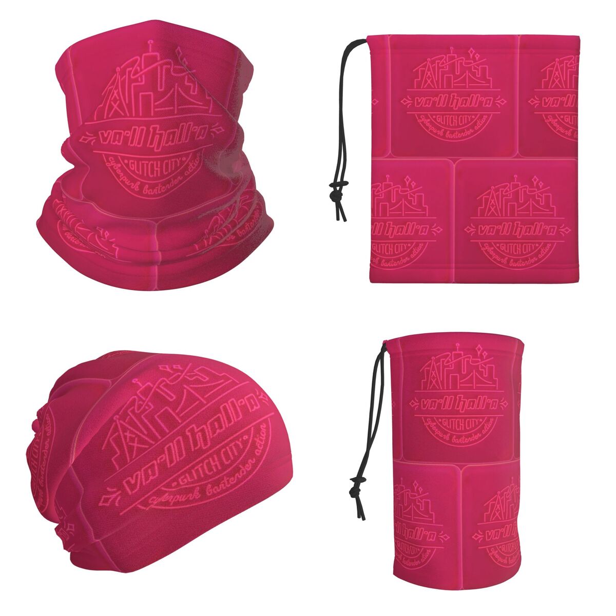 VA-11 Hall-A Logo Bandana Neck - Outdoor Sports Hall avis et prix